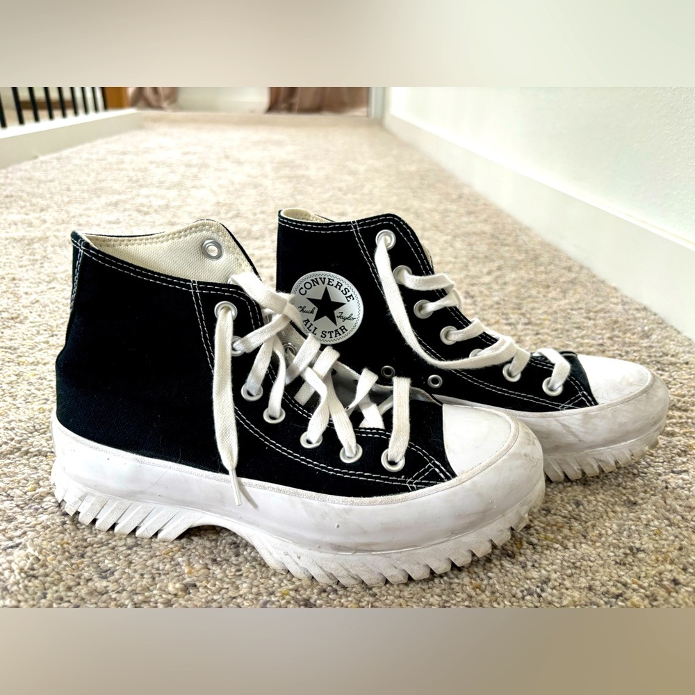 Converse lugged platforms